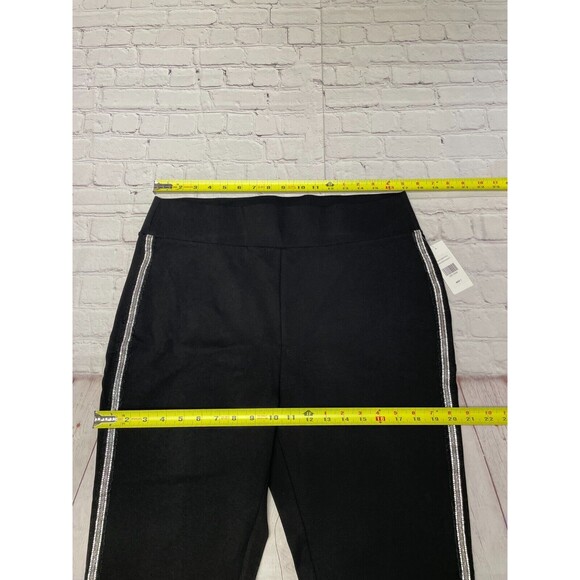 NWT FTF Fashion To Figure Women Pull On Ponte Pants Size 1 Black B327 -27 - Picture 2 of 16